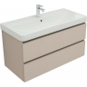 Тумба под раковину Aquanet Вега 2.0 100 337939 подвесная Бежевая, купить, цена, заказать, магазин, доставка, скидка, промокод, купить, цена, заказать, магазин, доставка, скидка, промокод