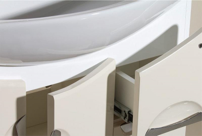 Тумба под раковину Bellezza Лагуна 65 4632110090075 1 ящик Бежевая