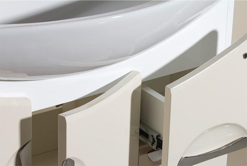 Тумба под раковину Bellezza Лагуна 65 4632110090075 1 ящик Бежевая, купить, цена, заказать, магазин, доставка, скидка, промокод, купить, цена, заказать, магазин, доставка, скидка, промокод