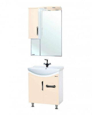 Тумба под раковину Bellezza Лагуна 65 4632110090075 1 ящик Бежевая
