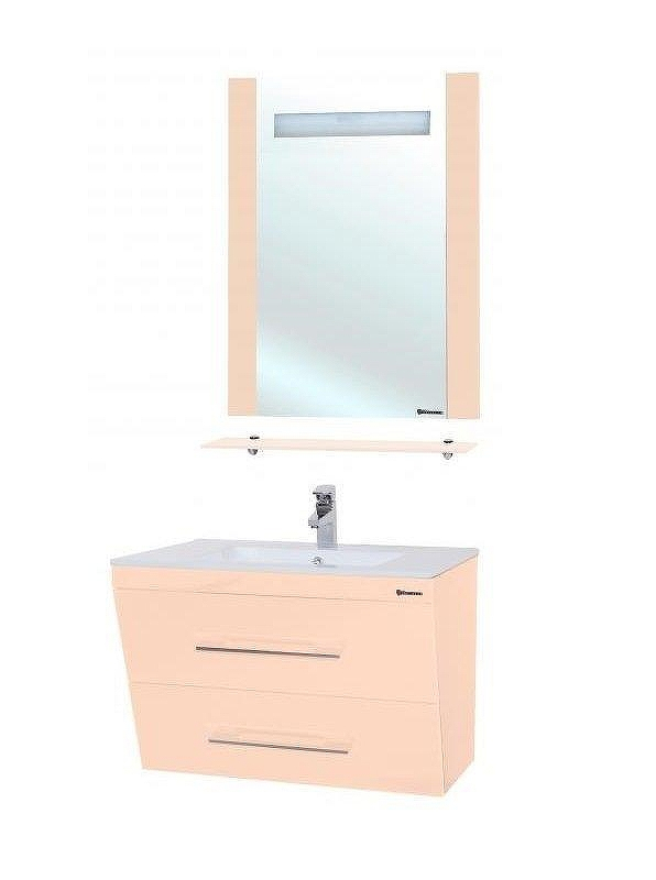 Зеркало Bellezza Берта 90 4610715050076 с подсветкой Бежевое, купить, цена, заказать, магазин, доставка, скидка, промокод, купить, цена, заказать, магазин, доставка, скидка, промокод