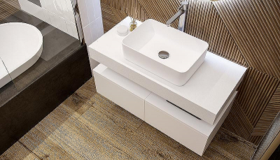 Тумба Velvex Unique Unit 50 tp.UNI.50.1Y подвесная Белая матовая