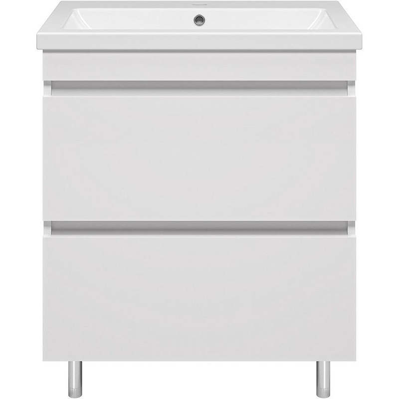 Тумба с раковиной Misty Енисей 70 УТ000015502 Белая, купить, цена, заказать, магазин, доставка, скидка, промокод, купить, цена, заказать, магазин, доставка, скидка, промокод