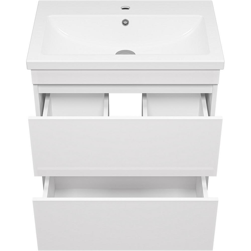 Тумба с раковиной Misty Енисей 70 УТ000015502 Белая, купить, цена, заказать, магазин, доставка, скидка, промокод, купить, цена, заказать, магазин, доставка, скидка, промокод