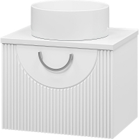 Тумба с раковиной Misty Ярина 60 УТ000025628 подвесная Белая матовая, купить, цена, заказать, магазин, доставка, скидка, промокод, купить, цена, заказать, магазин, доставка, скидка, промокод