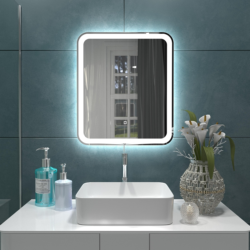 Зеркало Onika Магна 50 205024 с подсветкой с сенсорным выключателем и диммером, купить, цена, заказать, магазин, доставка, скидка, промокод, купить, цена, заказать, магазин, доставка, скидка, промокод