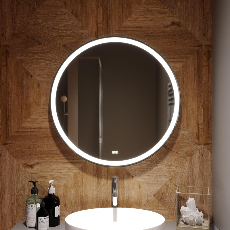 Зеркало Mixline Перла Нео 77 555673 с подсветкой с сенсорным выключателем, купить, цена, заказать, магазин, доставка, скидка, промокод, купить, цена, заказать, магазин, доставка, скидка, промокод