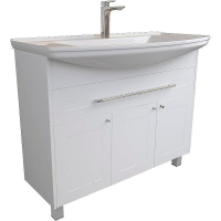 Тумба под раковину 1MarKa Lina Classic New 105Н У94491 Белый глянец, купить, цена, заказать, магазин, доставка, скидка, промокод, купить, цена, заказать, магазин, доставка, скидка, промокод