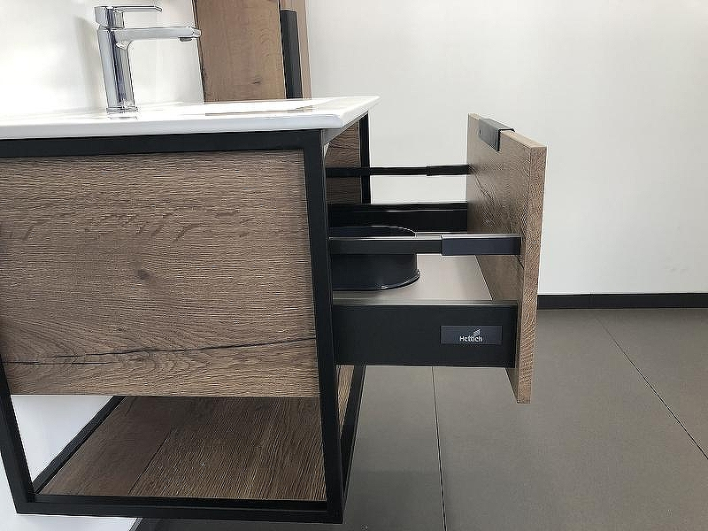 Тумба с раковиной Comforty Бонн 75 00-00006487 подвесная Дуб темный, купить, цена, заказать, магазин, доставка, скидка, промокод, купить, цена, заказать, магазин, доставка, скидка, промокод