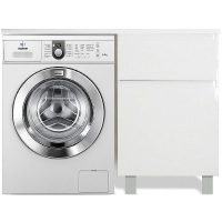 Тумба с раковиной Эстет Dallas Luxe 110 R ФР-00001966 Белая, купить, цена, заказать, магазин, доставка, скидка, промокод, купить, цена, заказать, магазин, доставка, скидка, промокод