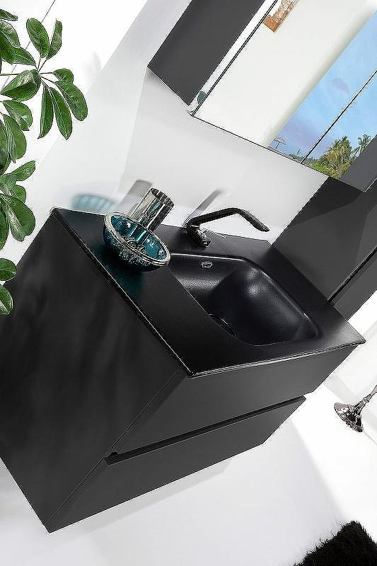 Тумба под раковину Boheme Armadi Art Vallessi 100 837-100-A mat подвесная Антрацит матовый, купить, цена, заказать, магазин, доставка, скидка, промокод, купить, цена, заказать, магазин, доставка, скидка, промокод