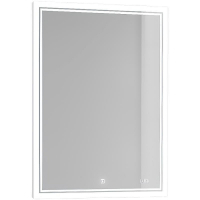 Зеркальный шкаф Jorno Slide 60 Sli.03.60/A с подсветкой с сенсорным выключателем и часами, купить, цена, заказать, магазин, доставка, скидка, промокод, купить, цена, заказать, магазин, доставка, скидка, промокод