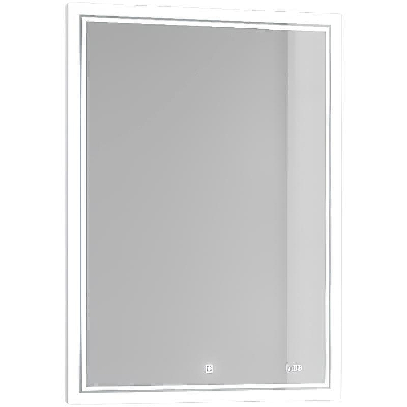 Зеркальный шкаф Jorno Slide 60 Sli.03.60/A с подсветкой с сенсорным выключателем и часами, купить, цена, заказать, магазин, доставка, скидка, промокод, купить, цена, заказать, магазин, доставка, скидка, промокод