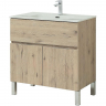 Тумба под раковину Aquanet Алвита New 80 277553 Дуб Веллингтон, купить, цена, заказать, магазин, доставка, скидка, промокод, купить, цена, заказать, магазин, доставка, скидка, промокод