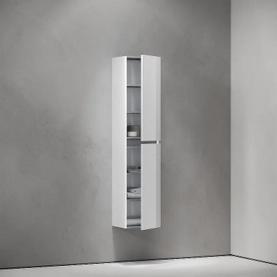 Шкаф пенал Sancos Urban 35 PUR35W подвесной Белый глянец