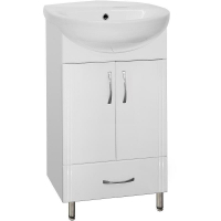 Тумба под раковину Style Line Эко Стандарт 9 1 Б Канны 50 Белый глянец, купить, цена, заказать, магазин, доставка, скидка, промокод, купить, цена, заказать, магазин, доставка, скидка, промокод