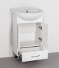 Тумба под раковину Style Line Эко Стандарт 9 1 Б Канны 50 Белый глянец, купить, цена, заказать, магазин, доставка, скидка, промокод, купить, цена, заказать, магазин, доставка, скидка, промокод