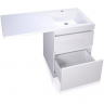 Тумба под раковину Style Line Даллас 120 СС-00000388 Белая, купить, цена, заказать, магазин, доставка, скидка, промокод, купить, цена, заказать, магазин, доставка, скидка, промокод