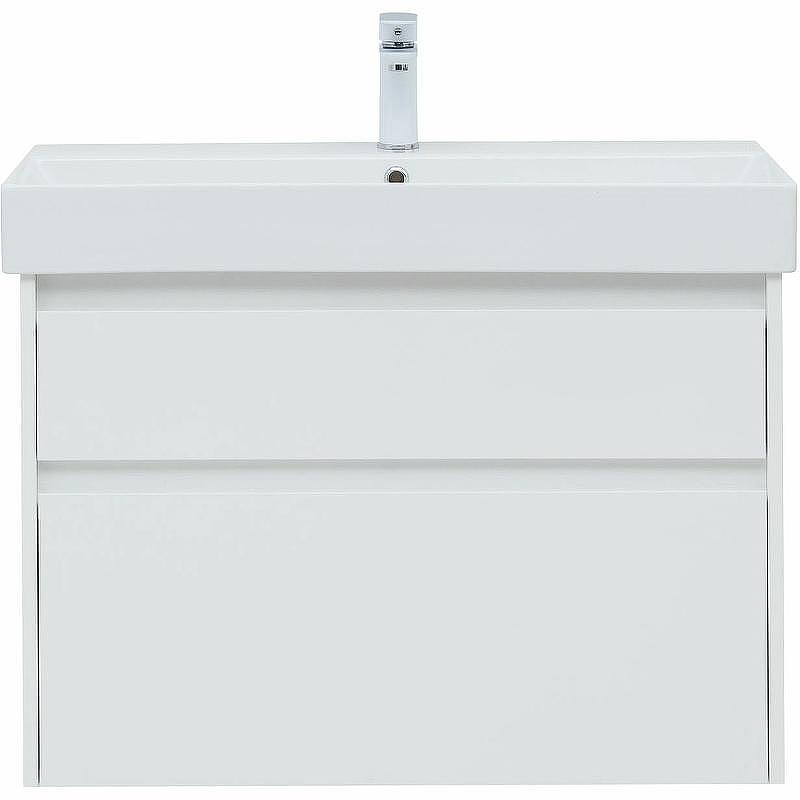 Тумба под раковину Aquanet Nova Lite 85 249936 подвесная Белый глянец, купить, цена, заказать, магазин, доставка, скидка, промокод, купить, цена, заказать, магазин, доставка, скидка, промокод