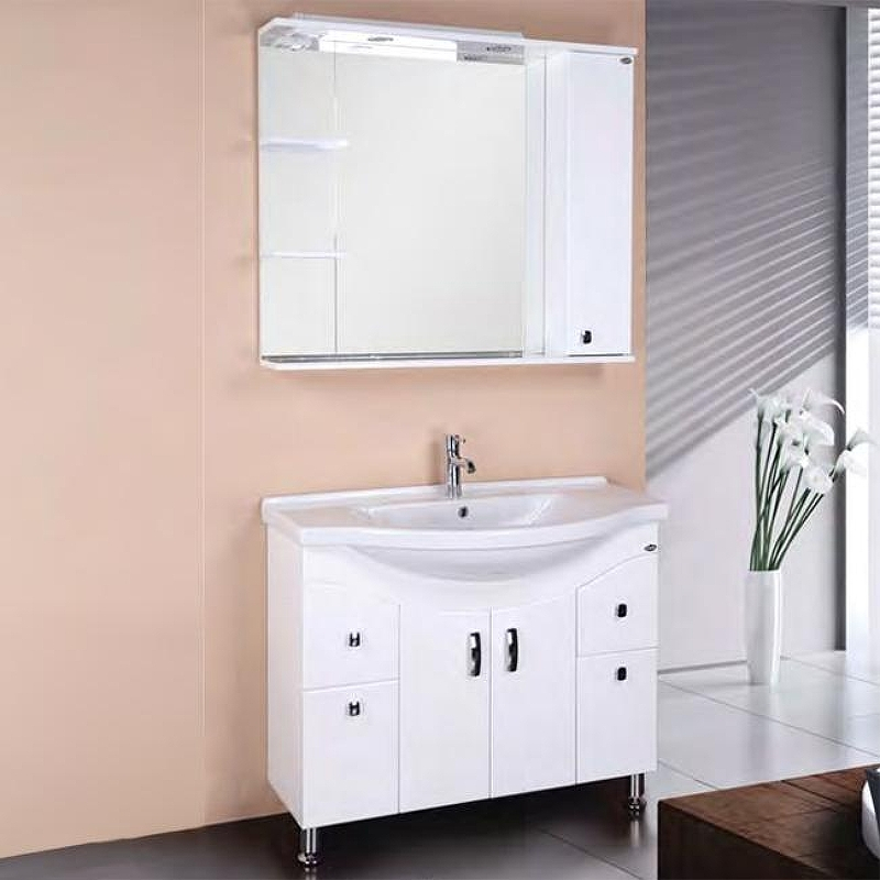 Тумба под раковину Onika Эльбрус 100 Белая, купить, цена, заказать, магазин, доставка, скидка, промокод, купить, цена, заказать, магазин, доставка, скидка, промокод