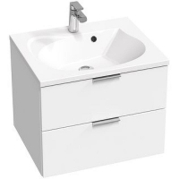 Тумба под раковину Ravak SD Rosa II 60 X000001494 подвесная Белая глянцевая, купить, цена, заказать, магазин, доставка, скидка, промокод, купить, цена, заказать, магазин, доставка, скидка, промокод