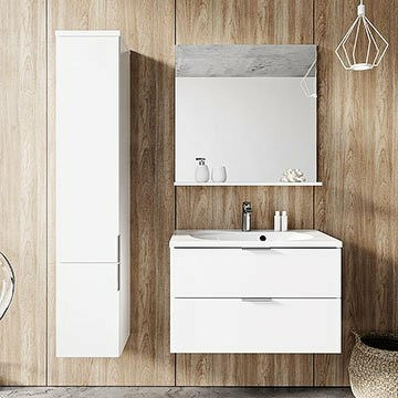 Тумба под раковину Ravak SD Rosa II 60 X000001494 подвесная Белая глянцевая, купить, цена, заказать, магазин, доставка, скидка, промокод, купить, цена, заказать, магазин, доставка, скидка, промокод