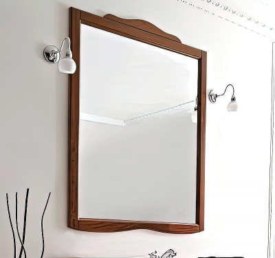 Зеркало Kerasan Retro 90 734540 Орех