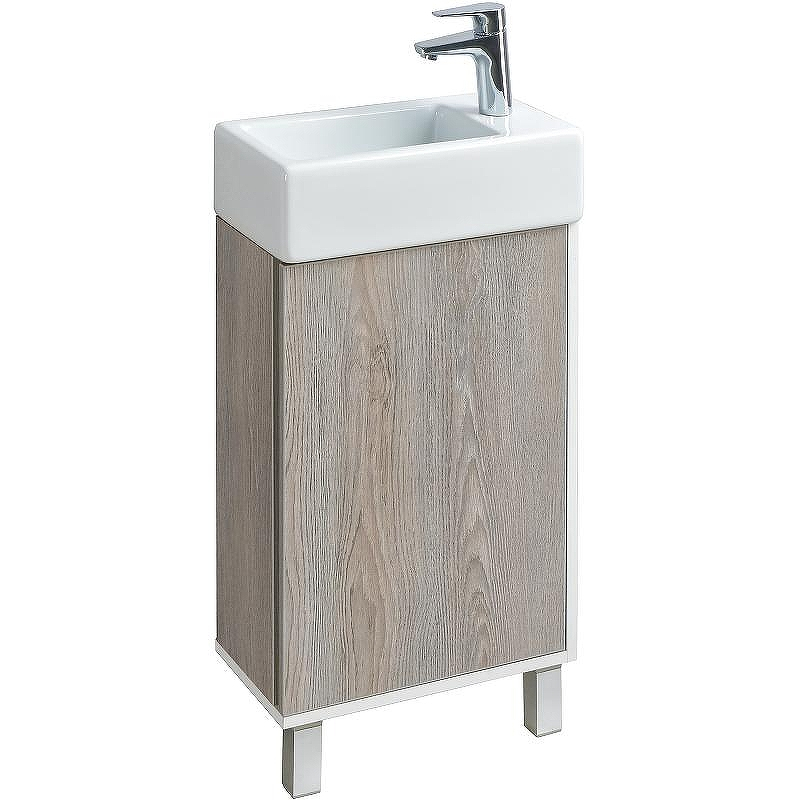 Тумба под раковину Aquaton Эмма 45 1A221601EAD80 Белый Дуб наварра, купить, цена, заказать, магазин, доставка, скидка, промокод, купить, цена, заказать, магазин, доставка, скидка, промокод