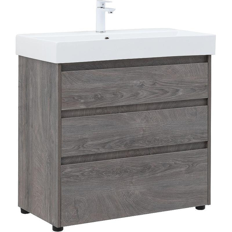 Тумба под раковину Aquanet Nova Lite 85 302476 Дуб рошелье, купить, цена, заказать, магазин, доставка, скидка, промокод, купить, цена, заказать, магазин, доставка, скидка, промокод