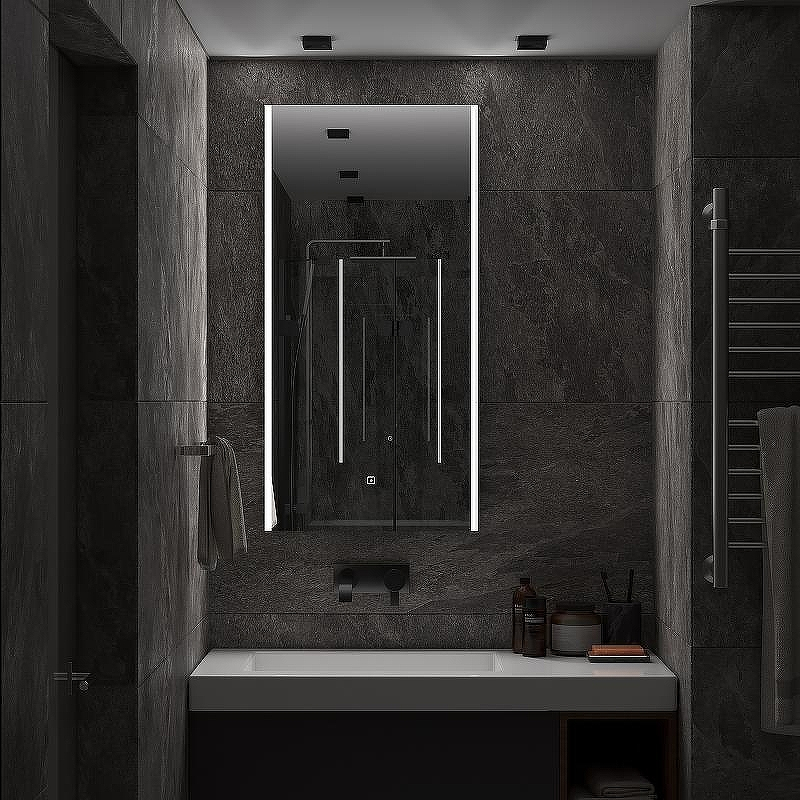 Зеркало Континент Modern 500х1000 ЗЛП619 с подсветкой с сенсорным выключателем, купить, цена, заказать, магазин, доставка, скидка, промокод, купить, цена, заказать, магазин, доставка, скидка, промокод