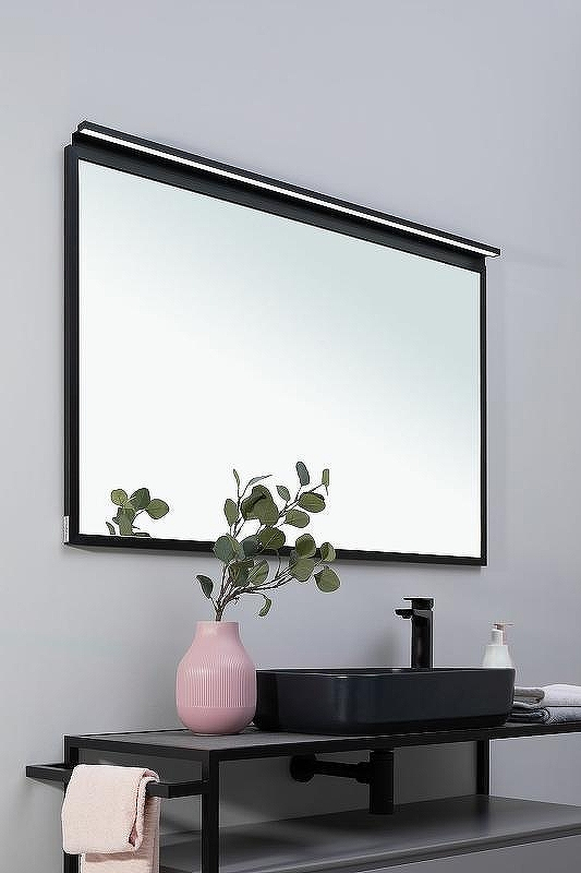 Зеркало Allen Brau Priority 120 1.31018.BB с подсветкой Черный браш, купить, цена, заказать, магазин, доставка, скидка, промокод, купить, цена, заказать, магазин, доставка, скидка, промокод