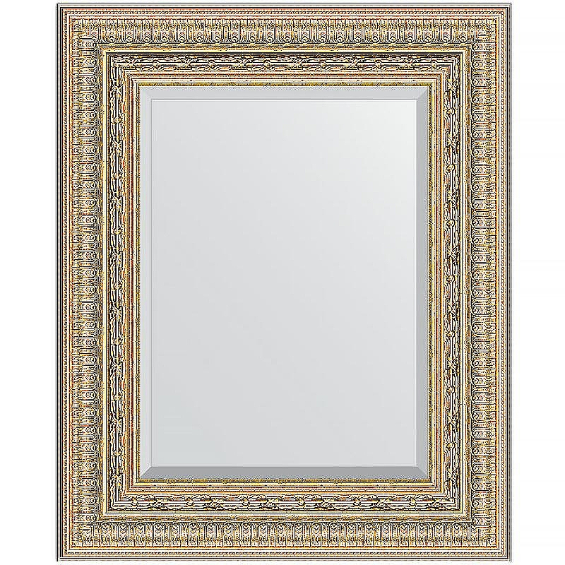 Зеркало Evoform Exclusive 55х45 BY 1366 с фацетом в багетной раме - Сусальное золото 80, купить, цена, заказать, магазин, доставка, скидка, промокод, купить, цена, заказать, магазин, доставка, скидка, промокод