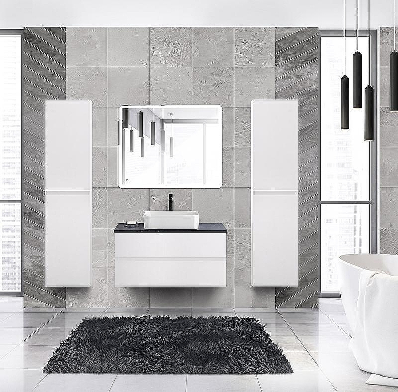 Тумба под раковину Cezares Molveno 46 100 MOLVENO 46-100-2C-SO-BG подвесная Bianco Ghiaccio, купить, цена, заказать, магазин, доставка, скидка, промокод, купить, цена, заказать, магазин, доставка, скидка, промокод