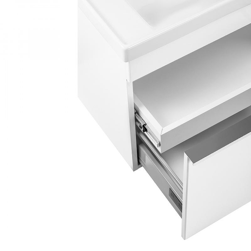 Тумба под раковину Veedi Novel 60 NVL600T-DR подвесная Белая, купить, цена, заказать, магазин, доставка, скидка, промокод, купить, цена, заказать, магазин, доставка, скидка, промокод