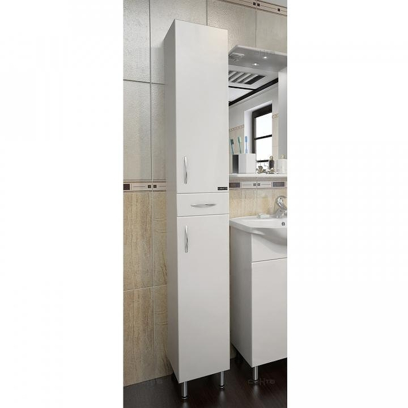 Шкаф пенал СанТа Стандарт 30 Белый, купить, цена, заказать, магазин, доставка, скидка, промокод, купить, цена, заказать, магазин, доставка, скидка, промокод