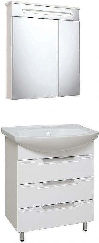 Тумба под раковину Runo Верона 65 00000001145 Белая, купить, цена, заказать, магазин, доставка, скидка, промокод, купить, цена, заказать, магазин, доставка, скидка, промокод