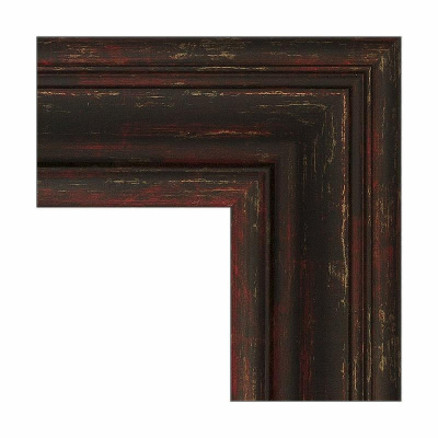 Зеркало Evoform Exclusive-G 91х69 BY 4119 с гравировкой в багетной раме - Темный прованс 99