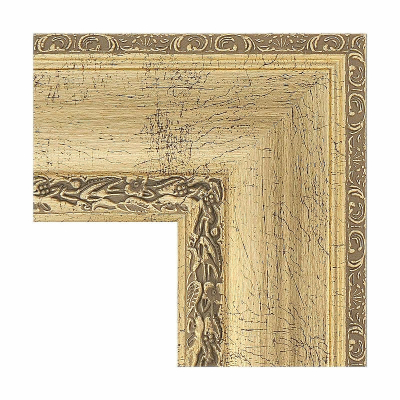 Зеркало Evoform Exclusive-G 92х92 BY 4342 с гравировкой в багетной раме - Состаренное серебро с орнаментом 120