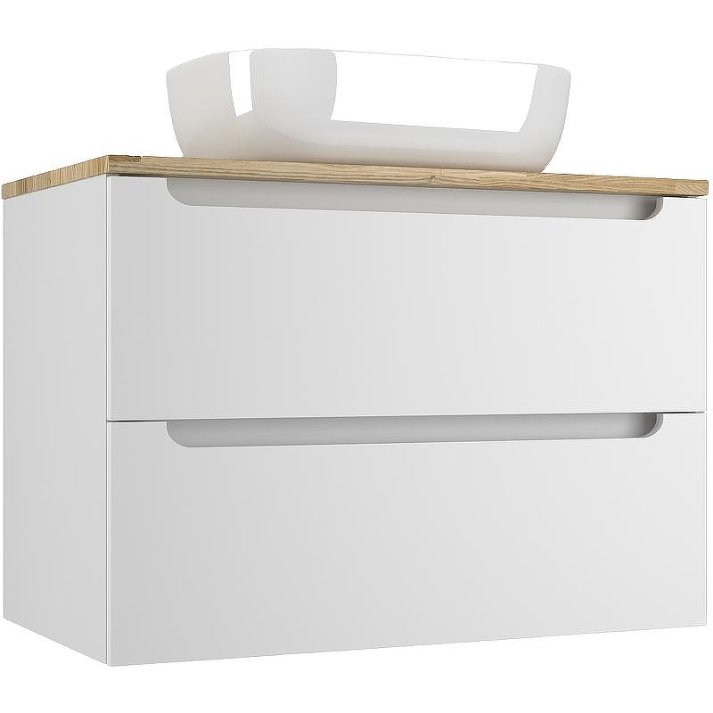 Тумба под раковину Style Line Бали 80 ЛС-00002339 подвесная Белый софт, купить, цена, заказать, магазин, доставка, скидка, промокод, купить, цена, заказать, магазин, доставка, скидка, промокод