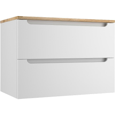 Тумба под раковину Style Line Бали 80 ЛС-00002339 подвесная Белый софт