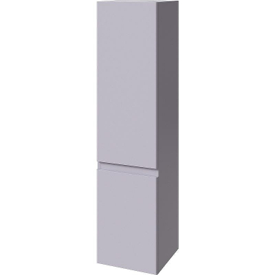 Шкаф пенал Caprigo Forte 35 L 36150L-SF028 подвесной Серый матовый