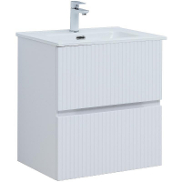 Тумба под раковину Aquanet Джейн 60 313284 подвесная Белая матовая, купить, цена, заказать, магазин, доставка, скидка, промокод, купить, цена, заказать, магазин, доставка, скидка, промокод