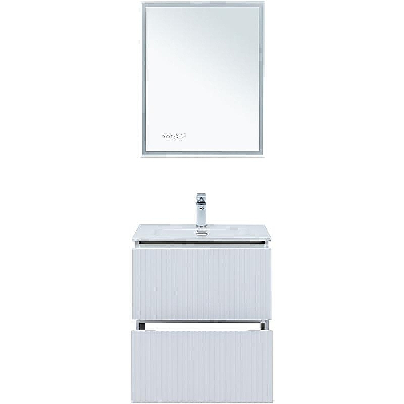 Тумба под раковину Aquanet Джейн 60 313284 подвесная Белая матовая, купить, цена, заказать, магазин, доставка, скидка, промокод, купить, цена, заказать, магазин, доставка, скидка, промокод