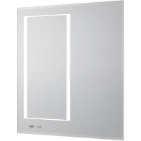 Зеркало Aquaton Сакура 100 1A235102SKW80 с подсветкой с сенсорным выключателем с антизапотеванием и часами, купить, цена, заказать, магазин, доставка, скидка, промокод, купить, цена, заказать, магазин, доставка, скидка, промокод