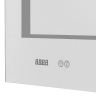 Зеркало Aquaton Сакура 100 1A235102SKW80 с подсветкой с сенсорным выключателем с антизапотеванием и часами, купить, цена, заказать, магазин, доставка, скидка, промокод, купить, цена, заказать, магазин, доставка, скидка, промокод