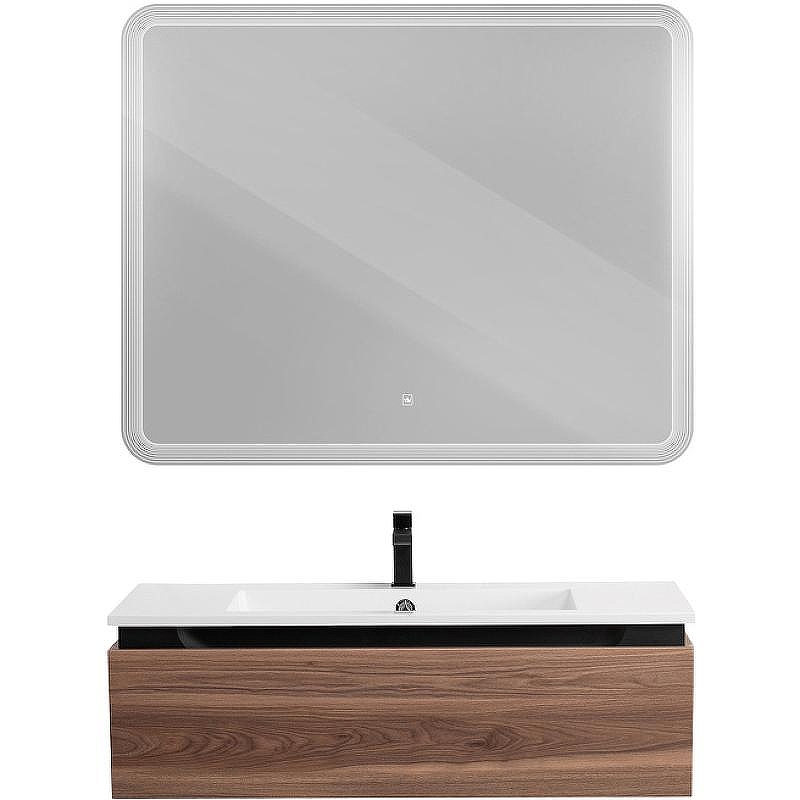 Тумба под раковину Cezares Slider 100 SLIDER-1000-1C-SO-NA-P подвесная Орех дымчатый, купить, цена, заказать, магазин, доставка, скидка, промокод, купить, цена, заказать, магазин, доставка, скидка, промокод