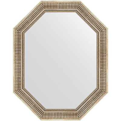 Зеркало Evoform Polygon 97х77 BY 7204 в багетной раме - Серебряный акведук 93