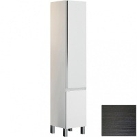 Шкаф пенал SanVit Авеню-3 32 pavenu3 с фактурой под дерево с бельевой корзиной Венге, купить, цена, заказать, магазин, доставка, скидка, промокод, купить, цена, заказать, магазин, доставка, скидка, промокод