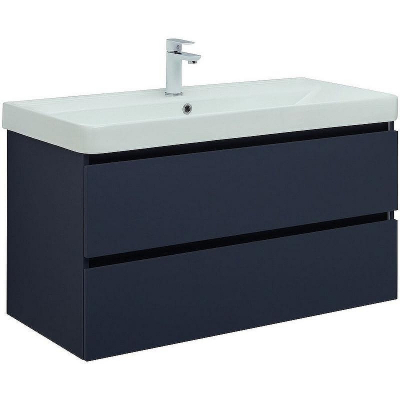 Тумба под раковину Aquanet Вега 2.0 100 337945 подвесная Маренго