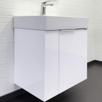 Тумба с раковиной Comforty Асти 60П 00-00019248 подвесная Белый глянец, купить, цена, заказать, магазин, доставка, скидка, промокод, купить, цена, заказать, магазин, доставка, скидка, промокод